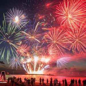 Internationaal vuurwerkfestival Scheveningen - 17-08-2018