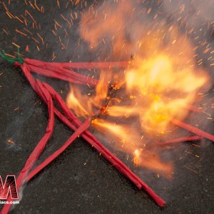 Vuurwerkdemonstratie 12-12-2020 Malieveld