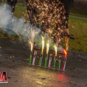 Vuurwerkdemonstratie 12-12-2020 Malieveld